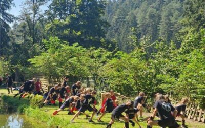 Thaiboxtraining bei Heiko‘s Fischzucht