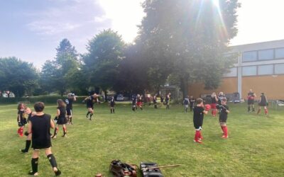 Erstes Freilufttraining Sommer 2024