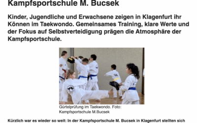Toller Bericht auf mein-klagenfurt.at